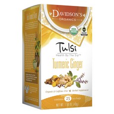 DAVIDSON'S ORGANICS 薑黃茶, 1個, 45克