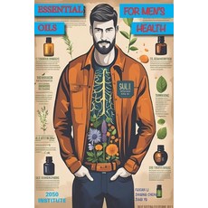 (英文圖書) Essential Oils for Men's Health 平裝版, 2050 Institute, 英文
