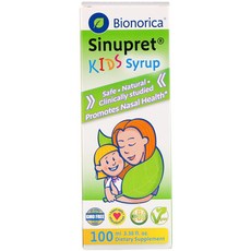 Bionorica 孩童無麩質草本膳食補充糖漿, 100ml, 1瓶