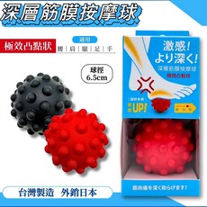 極致凸點筋膜按摩球, 紅色款