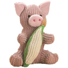 patchworkpet 小豬造型寵物玩具 38.1cm, 1個, 豬