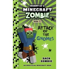(英文圖書)Diary of a Minecraft Zombie Book 15: Attack of the Gnomes 平裝版, Zack Zombie Publishing, 英文