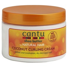 cantu 乳木果油椰子捲髮霜, 1個, 340g