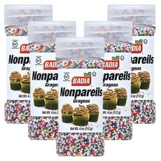 BADIA 5彩巧克力米, 112g, 5罐