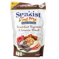 Sunkist 香吉士 綜合咖啡水果堅果麥片, 1包, 142g