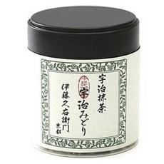Itohkyuemon Midori宇治抹茶粉, 1個, 1入, 25g