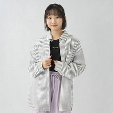 LOVETOXIC女款條紋襯衫(含內搭)