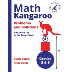 (英文圖書)Math Kangaroo Problems and Solutions - Grades 5 & 6 - Even Years 平裝版, Math Kangaroo USA, 英文