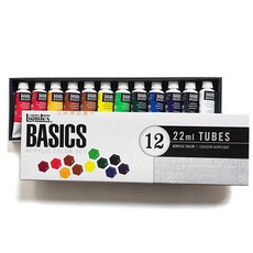 Liquitex麗可得 Basics壓克力顏料 22ml 12色