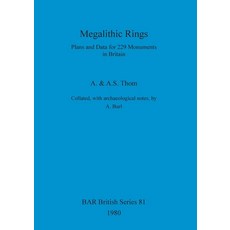 (英文圖書) Megalithic Rings: Plans and Data for 229 Monuments in Britain 精裝版, British Archaeological Reports, 英文