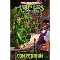 (英文圖書)Teenage Mutant Ninja Turtles Adventures Compendium Vol. 1 精裝版, IDW Publishing, 英文
