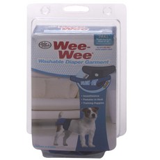 four paws 擦拭可水洗寵物尿布服裝 S, 1個, 1個