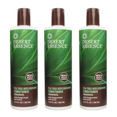 DESERT ESSENCE 茶樹護髮乳, 375ml, 3個
