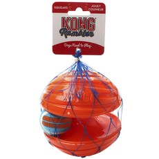 KONG 球型寵物發聲玩具 S號, 1個, 混色