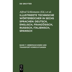 (英文圖書) Hebemaschinen und Transport-Vorrichtungen 精裝版, Walter de Gruyter, 英文