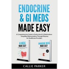 (英文圖書) Endocrine & GI Meds Made Easy: A Comprehensive Guide to Endocrine & GI Medicati... 平裝版, Independently Published, 英文