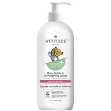 ATTITUDE Nature+Technology奶瓶&餐具洗潔精 無味, 1個, 1L