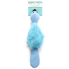 Zippypaws Throw-A-Bluebird 狗毛絨玩具, 1個, 混色