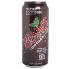 Zevia 零卡蘇打薑汁汽水, 1個, 473毫升