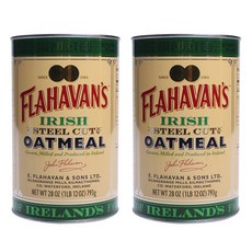 FLAHAVAN'S 愛爾蘭燕麥片, 2個, 793g