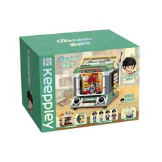 Keeppley 周同學 周杰倫二次元形象 場景積木音樂盒, 精彩時刻, 1個