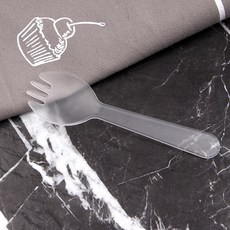 拋棄式布丁勺甜品叉匙獨立包裝一次性蛋糕勺叉匙聖代冰淇淋勺派對餐具