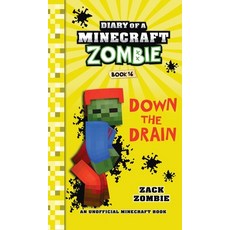 (英文圖書)Diary of a Minecraft Zombie Book 16: Down The Drain 精裝版, Zack Zombie Publishing, 英文