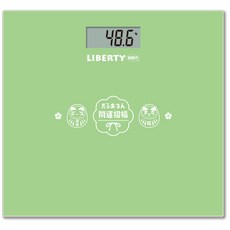 利百代達摩LCD顯示體重機LY-8504SL，清晰顯示，輕巧方便，達摩開運設計, 綠色, 1個, LY-8504SL