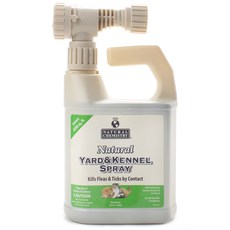 NATURAL CHEMISTRY 天然庭院和狗舍跳蚤預防噴霧相結合, 1個, 946ml