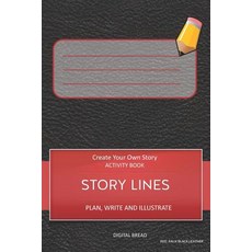 (英文圖書)Story Lines - Create Your Own Story Activity Book Plan Write and Illustrate: Un... 平裝版, Independently Published, 英文