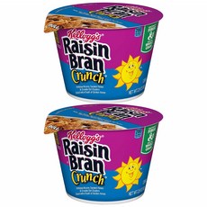 Kellogg's 家樂氏 葡萄乾麥麩香脆麥片, 2盒, 80g