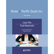 (英文圖書) Rowe v. Pacific Quad Inc.: Case File Trial Materials 平裝版, Aspen Publishing, 英文