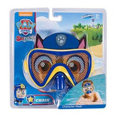 SwimWays 汪汪隊立大功 阿奇 可調節兒童游泳蛙鏡護目鏡, 1個, 藍