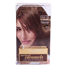 L'OREAL PARIS 巴黎萊雅 優越的弗里弗線凱西森焦糖頭髮顏色, 1個, Hi-Lift 自然棕色