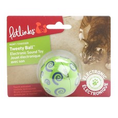Petlinks 翠蒂球貓玩具, 1個, 混色