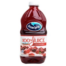 Ocean Spray 優鮮沛 無糖果汁蔓越莓, 1個, 1.77L