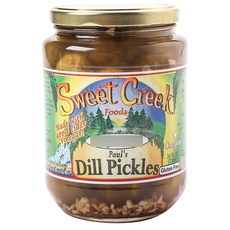 Sweet Creek Foods Falls 蒔蘿泡菜, 1個, 710毫升