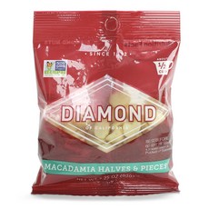 DIAMOND OF CALIFORNIA 夏威夷豆 半顆&碎片, 1個, 63g