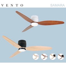 VENTO 芬朵 SAMARA系列吊扇, 黑色