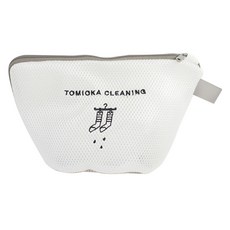 TOMIOKA CLEANING 洗衣網袋 船形款, 1個, 白色
