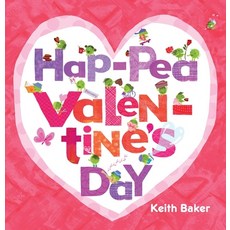 (英文圖書)Hap-Pea Valentine's Day 精裝版, Beach Lane Books, 英文