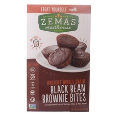 ZEMAS 黑豆布朗尼咬, 1個, 337.5克