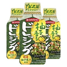 DAISHO 大逸昌 柚香沙拉醬, 3瓶, 150ml