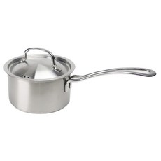 YOSHIKAWA 吉川 Cook Chef單柄鍋, 1個, 銀, 14cm