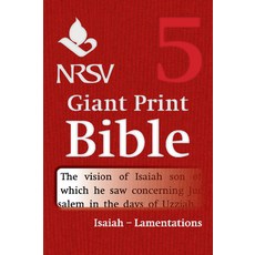 (英文圖書) NRSV Giant Print Bible 平裝版, Cambridge University Press, 英文