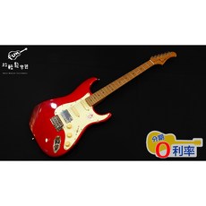 BACCHUS Universe series BST-2-RSM/M 紅色烤楓木電吉他 全館免運, 詳見包裝, 紅色, 1個