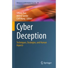 (英文圖書) Cyber Deception: Techniques Strategies and Human Aspects 精裝版, Springer, 英文