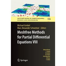 (英文圖書) Meshfree Methods for Partial Differential Equations VIII 平裝版, Springer, 英文