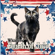 (英文圖書)Whiskers' Fourth of July 平裝版, Independently Published, 英文