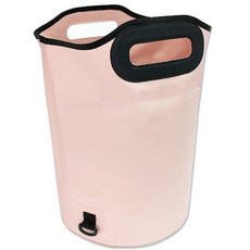 享家品 折疊足浴桶 加高桶身設計, 米色+粉色, 1個